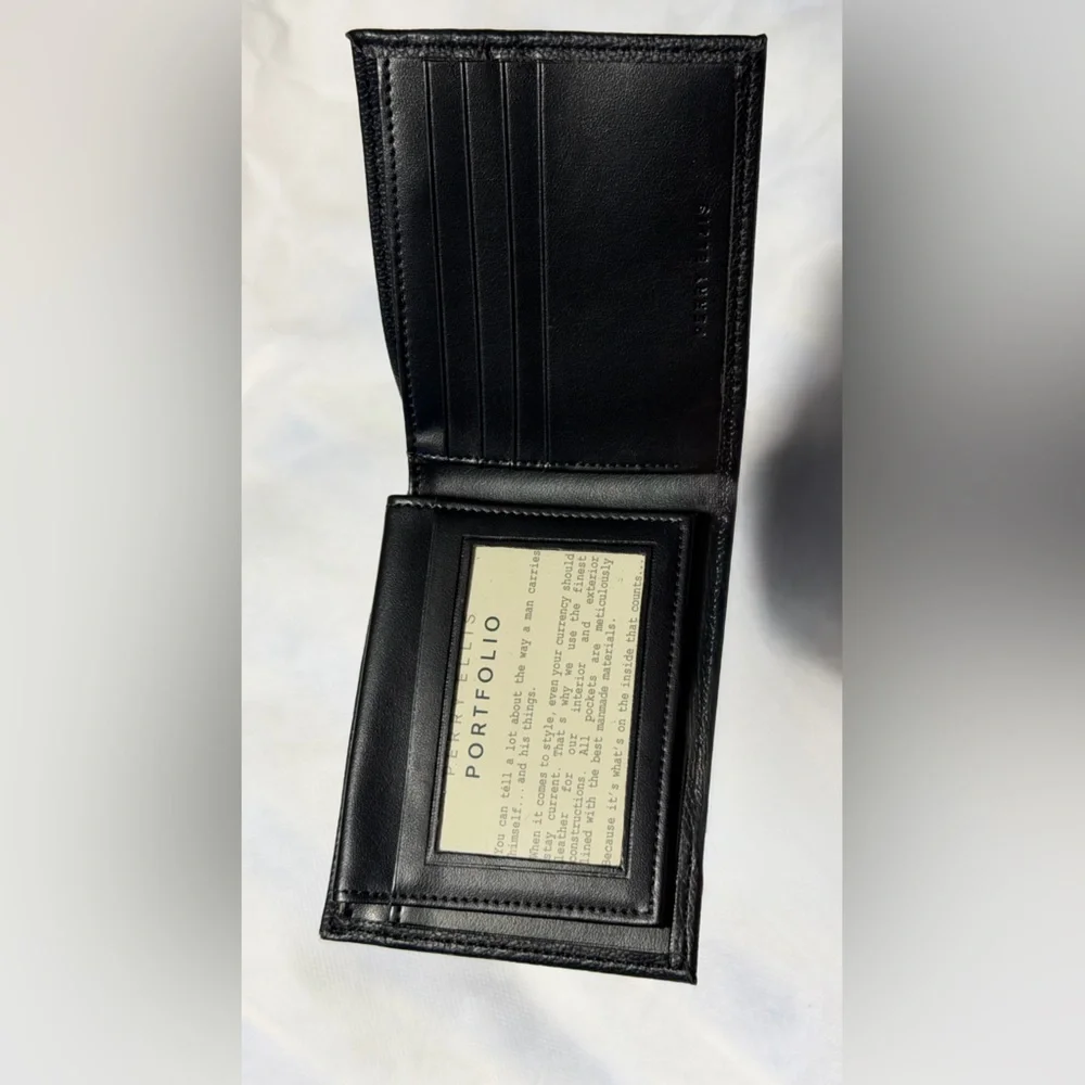 Perry Ellis Black wallet - Picture 3 of 5